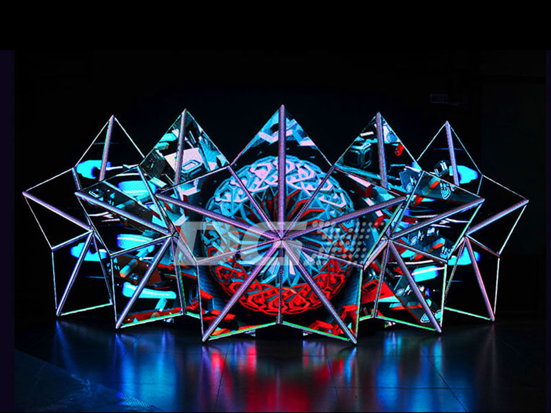 LED-DJブースfive-stars2｜LEDビジョン・LEDパネルのことならFND株式会社